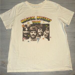 The Beatles Magical Mystery Tour Kids T-Shirt - Cream